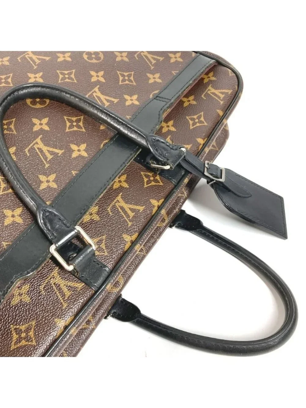 Louis Vuitton Business Bag Porte Documents Voyage GM Monogram Macassar Canvas